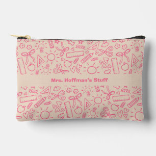 Teacher’s stuff - back to school pencil case accessory pouch