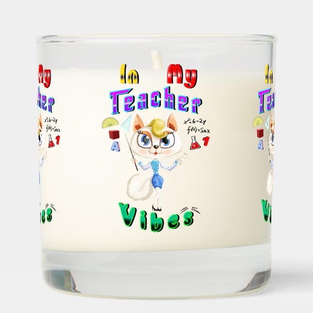 Teacher Scented Candle (Right)