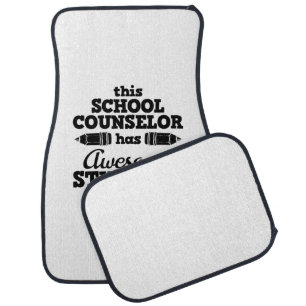 Teacher School Counselor Car Floor Mat