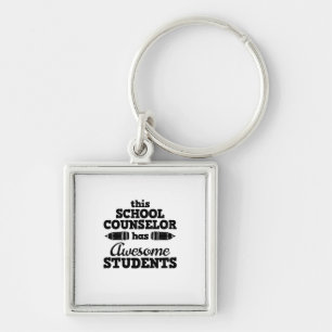 Teacher School Counselor Keychain