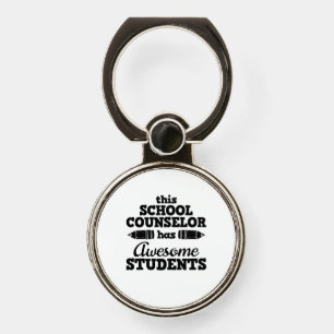 Teacher School Counselor Phone Ring Stand