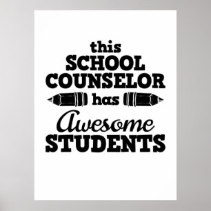 Teacher School Counselor Poster