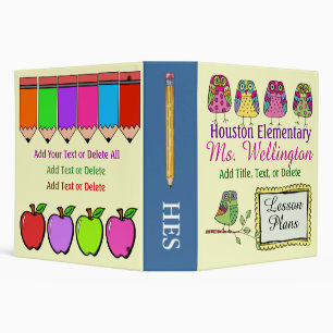 Teacher - School Notebook Binder