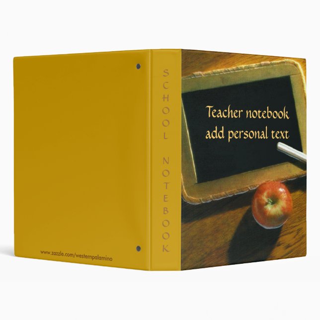 Teacher/School Notebook Design Avery Binder (Background)
