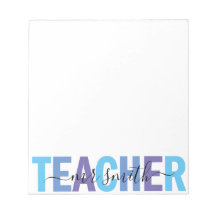 Teacher Script Name Blue and Purple Mens