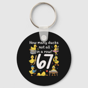 Teacher Six Seven Meme 67 Funny Teacher Duck In A Keychain