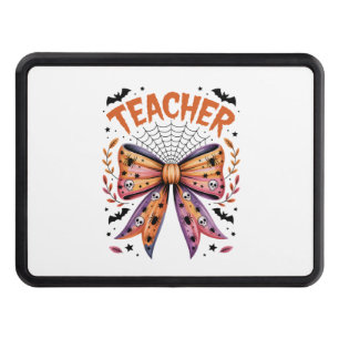Teacher Spooky Halloween Hitch Cover