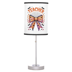 Teacher Spooky Halloween Table Lamp