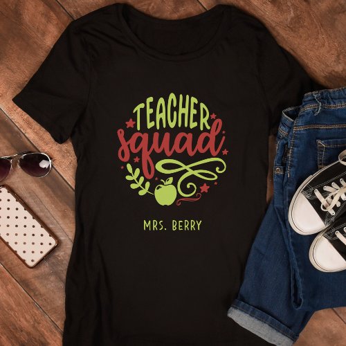 Teacher Squad T_Shirt