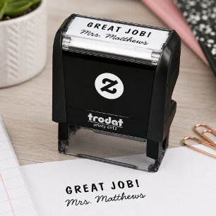 Teacher Stamp Custom Great Job Classroom Tool