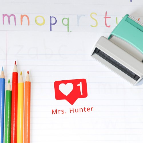 Teacher Stamp Instagram Love