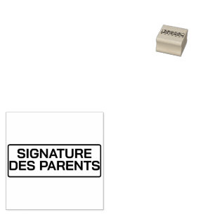 Teacher Stamp Parent Signature