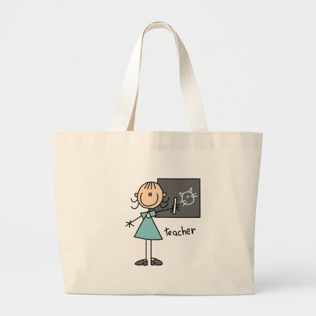 Teacher Stick Figure Bag (Front)