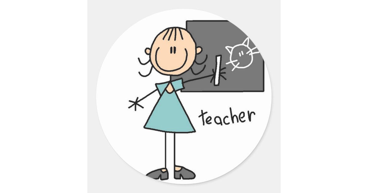 teacher stick drawing