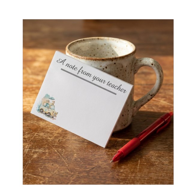 Teacher Sticky Notes - Personalized (Creator Uploaded)