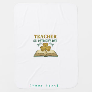 Teacher & Student Class of 2026 - Knowledge is Lig Baby Blanket