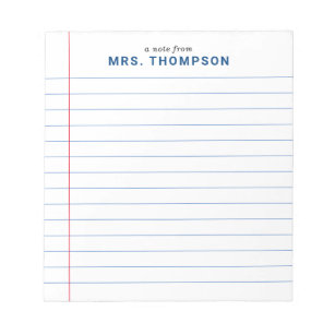 Typewriter Composition Notebook: Vintage Style College Ruled Paper