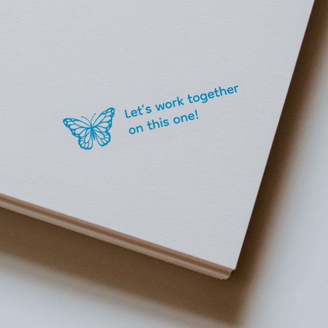 Teacher Student Reward Butterfly Pocket Stamp (Creator Uploaded)