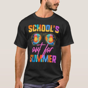 Teacher Student Vacation School's Out For Summer V T-Shirt