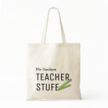Teacher Stuff Bag | Personalized Gift Teacher Stuff Bag | Personalized Gift