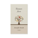 Teacher - Stylish Natural Theme Business Card Teacher - Stylish Natural Theme Business Card