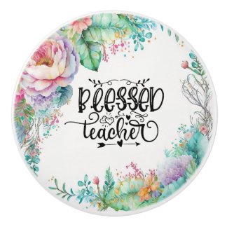 Teacher Superheroes Ceramic Pull
