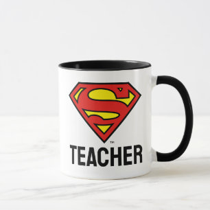 Teacher Superman S-Shield Superman Logo Mug
