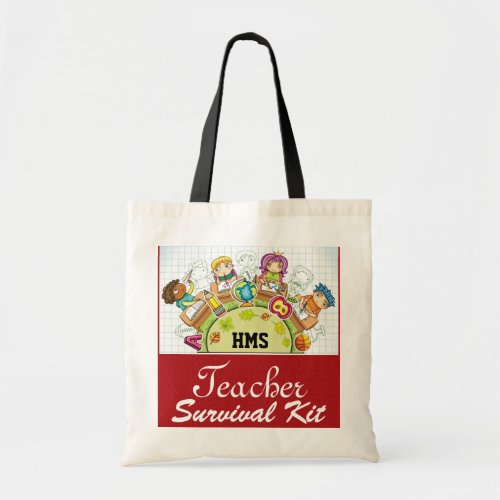 Teacher Survival Kit _ SRF Tote Bag