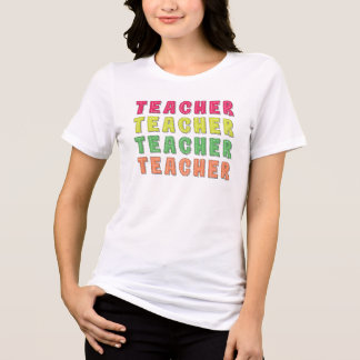 Teacher T-shirt Tri-Blend Shirt