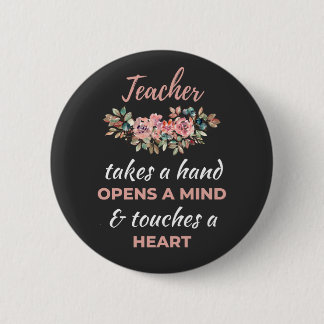 Teacher Takes A Hand Opens A Mind Button