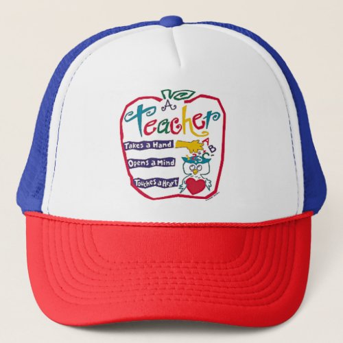 Teacher Takes A Hand Trucker Hat