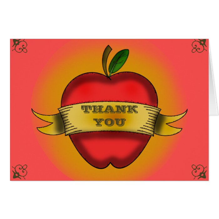 Teacher Thank You Card