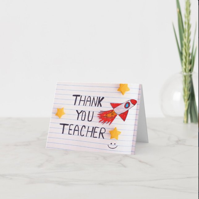 Teacher Thank You Card (Creator Uploaded)