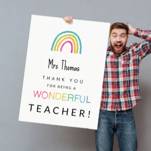 teacher thank you for being wonderful crayon card