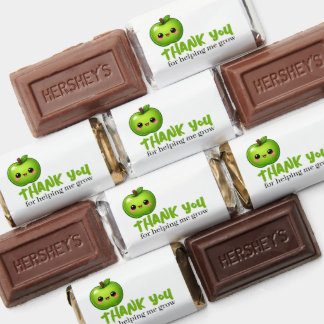 Teacher Thank You For Helping Me To Grow Hershey's Miniatures