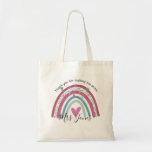 Teacher Thank You For Making Me Rainbow Retirement Tote Bag at Zazzle