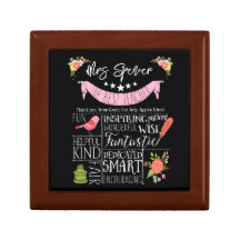 Teacher Thank you gift keepsake trinket