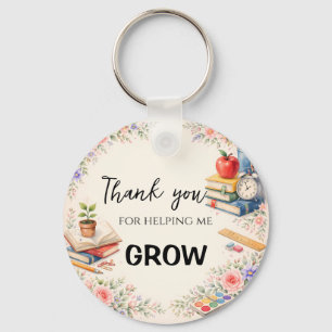 Teacher Thank You Gifts End of School Year Keychain