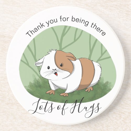 teacher thank you Guinea Pig gift retirement to To Coaster