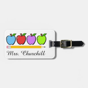 Teacher Thank You Luggage Tags