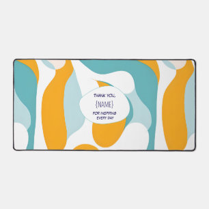 Teacher Thank You –  Personalized Desk Mat