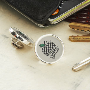 Teacher Third Grade 3rd Back to School Lapel Pin