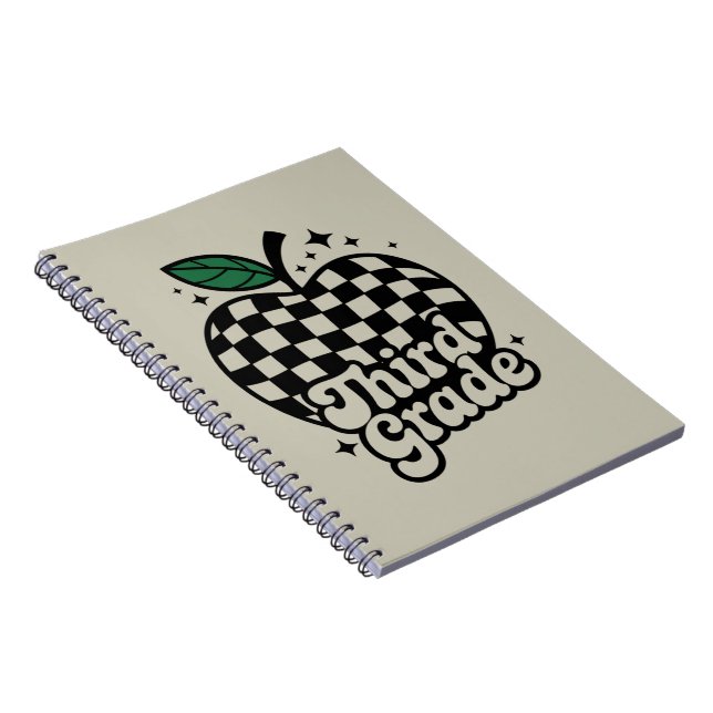 Teacher Third Grade 3rd Back to School Notebook (Right Side)