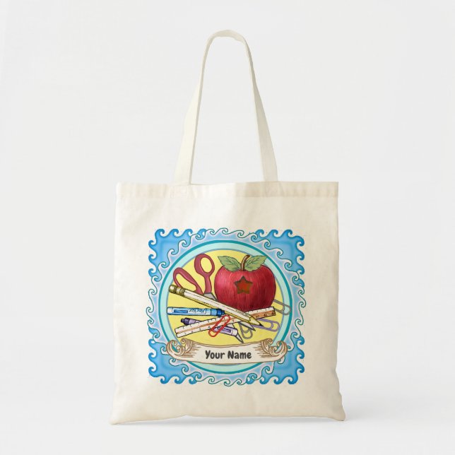 Teacher Tools Tote Bag (Front)