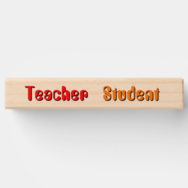 Teacher Topple Tower (Back)