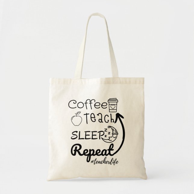 Teacher Tote Bag (Front)