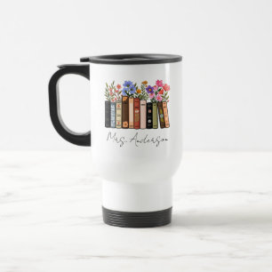 Teacher Tumbler Personalized Reading Tumbler Custo Travel Mug