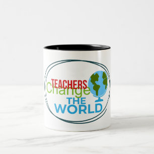 Teacher Two-Tone Coffee Mug