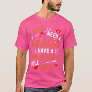 Teacher Valentines Day Funny Classroom School Wome T-Shirt