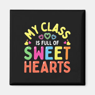 Teacher Valentines Day Love My Sweet Students  Magnet